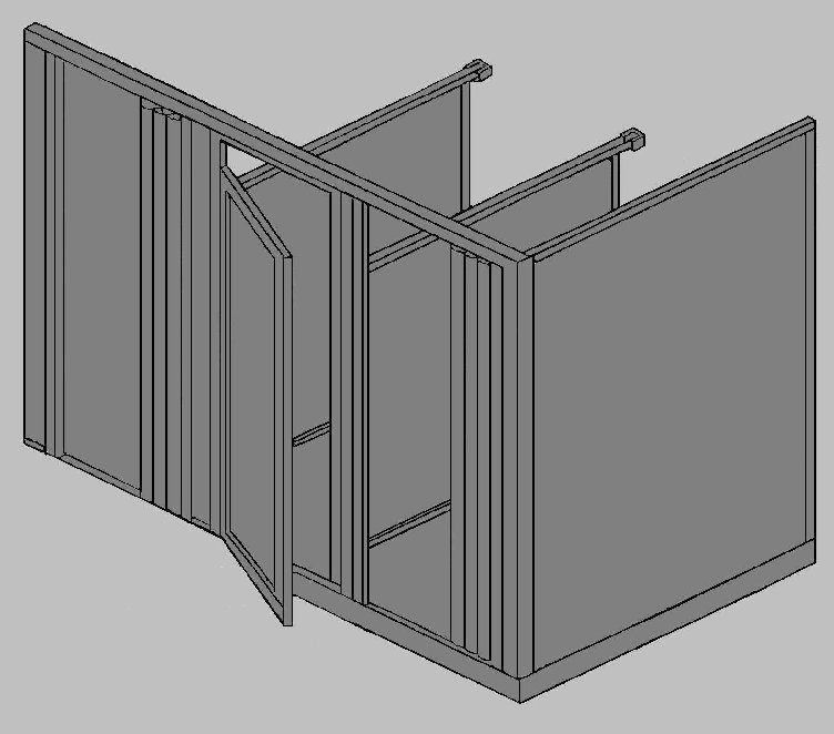 Shower Partitions drawing